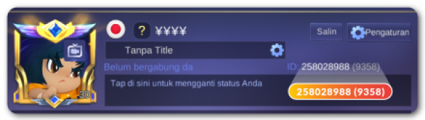 Petunjuk Mobile Legends